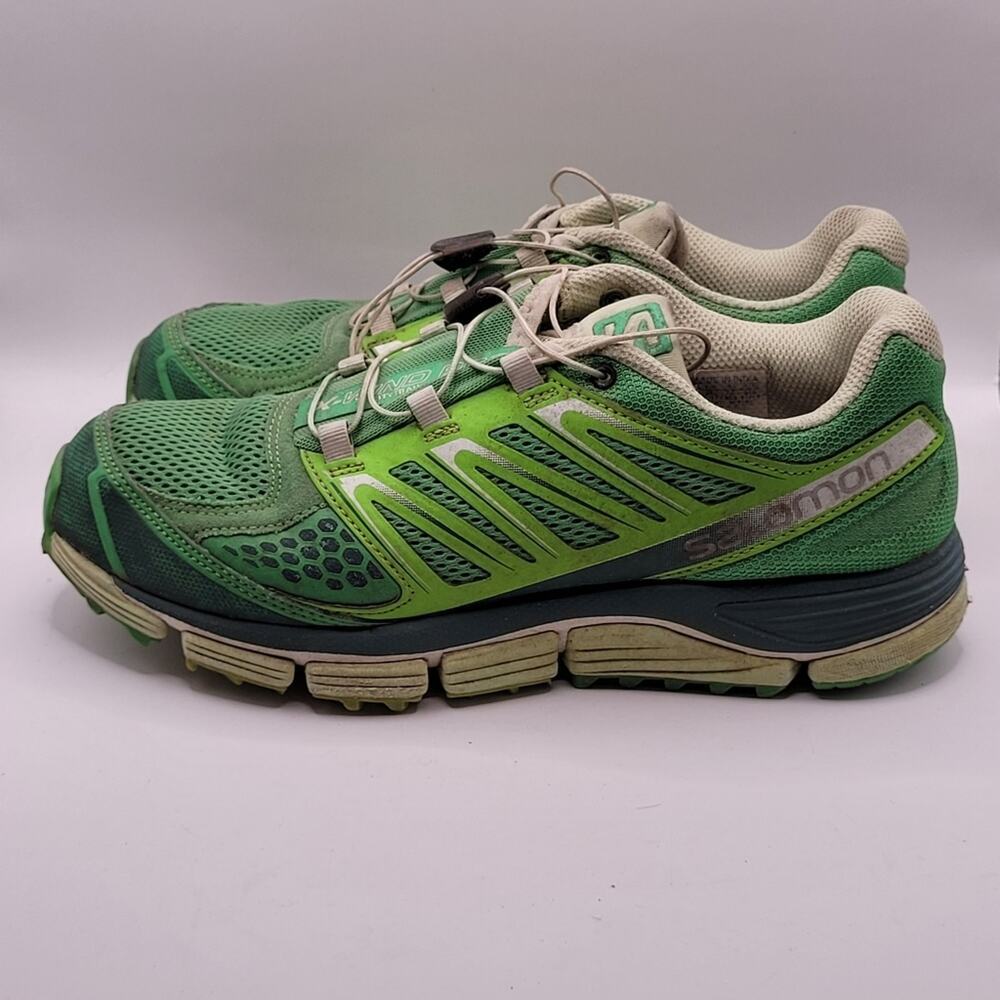Salomon X-Wind Pro City Trail Shoes Green 7.5